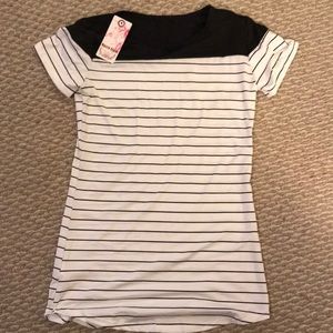Marco light black and white Short sleeve top